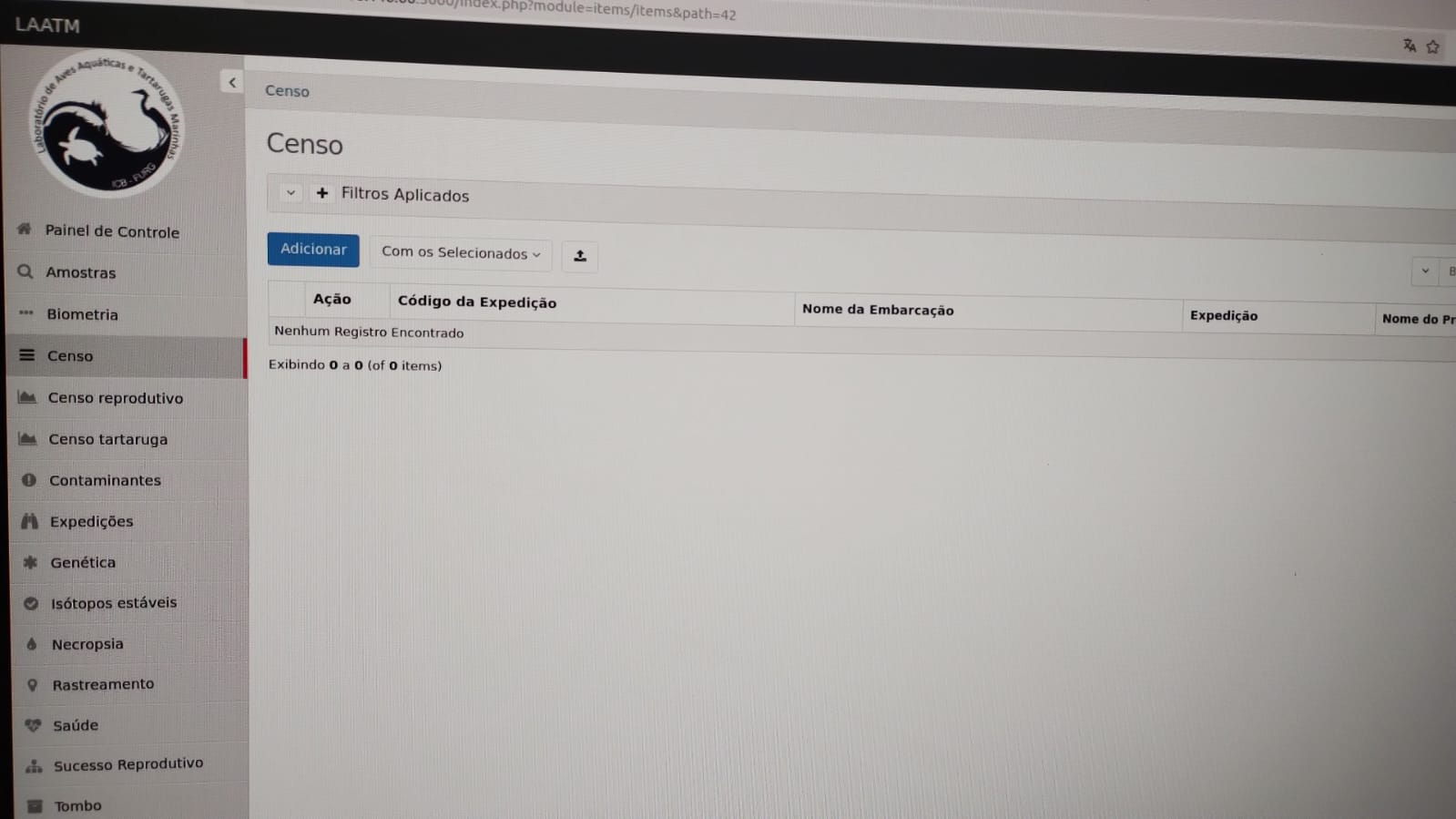 Gestão de Evidências — LAATM UFRGS